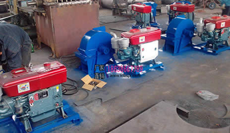 柴油機木材粉碎機 柴油機木屑機